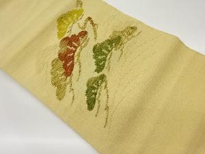 松模様織出し名古屋帯